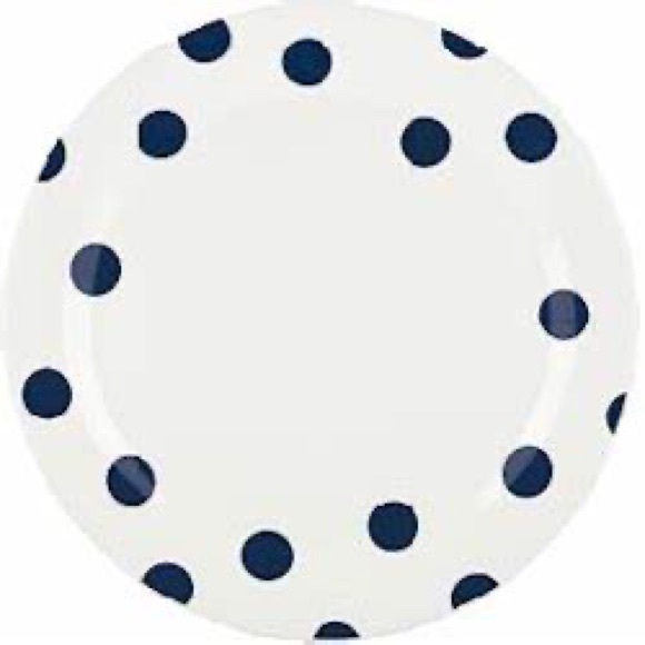 kate spade Dining New Kate Spade Deco Dot Cobalt Dinner Plates Poshmark
